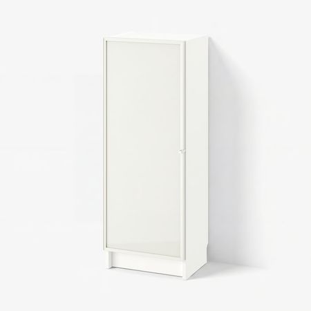 BILLY / HÖGBO Стеллаж комбинация/стекл дверцы - белый 40x30x106 см