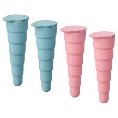 UPPFYLLD Форма для мороженого - раскладной бирюзовый/розовый 16 см