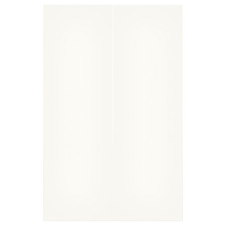 Дверца для напольного углового шкафа, 2 штуки ХЭГГЕБИ, белый (25x80 см)