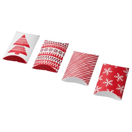 Коробка подарочная ВИНТЕР 2017, различные орнаменты (13x9 см)