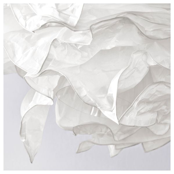 Абажур для подвесного светильника КРУСНИНГ, белый (43 см) - фото 5