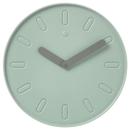 Настенные часы СЛИПСТЕН, зеленый (35 см)