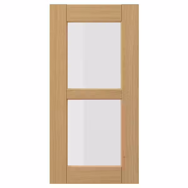 FORSBACKA Стеклянная дверь - дуб 30x60 см - фото 1
