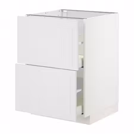 METOD / MAXIMERA Напольный шкаф 2фасада/2выс ящика