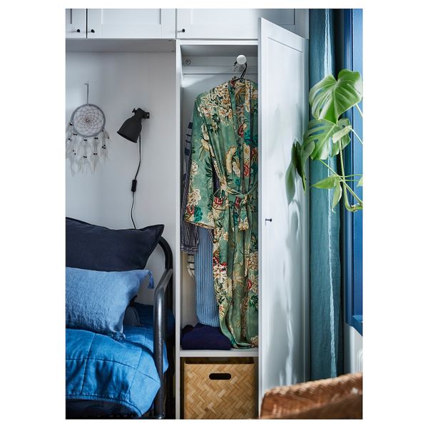 Гардероб, белый/Фоннес Саннидаль 340x42x241 см IKEA ОПХУС 492.483.68 - фото 6