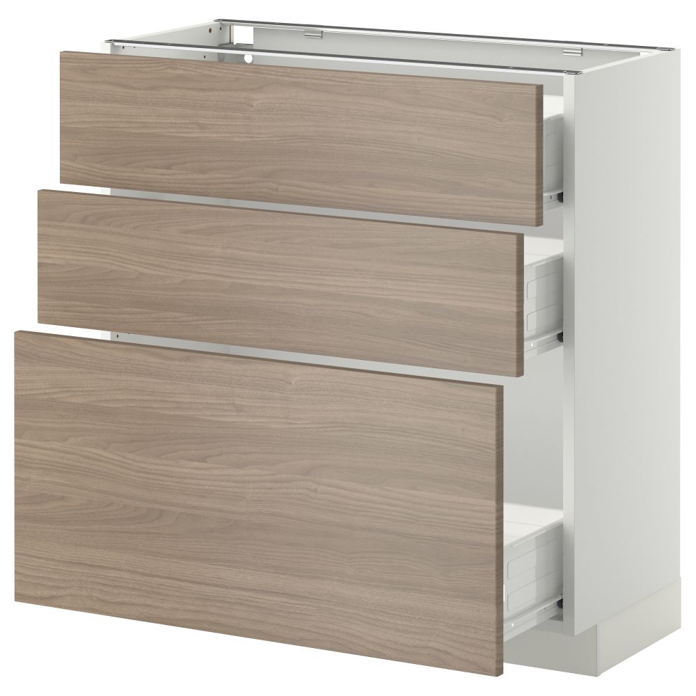 IKEA, вид спереди - схема-чертеж с размерами