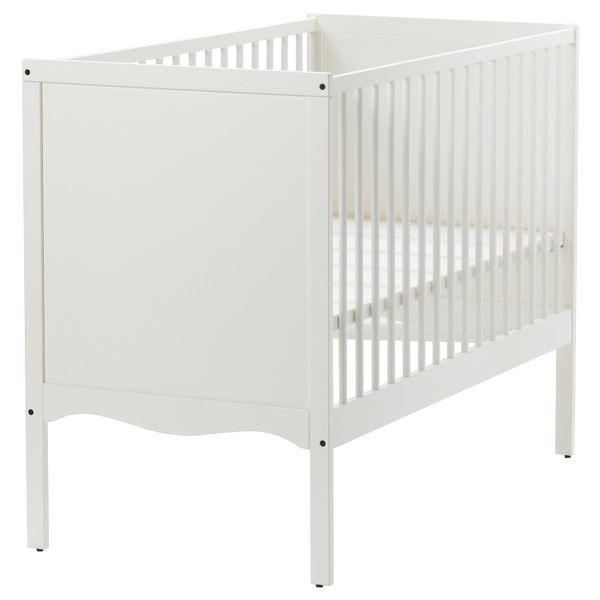 Кроватка детская, белый, 60x120 см IKEA СОЛГУЛЬ 603.624.18 - фото 4