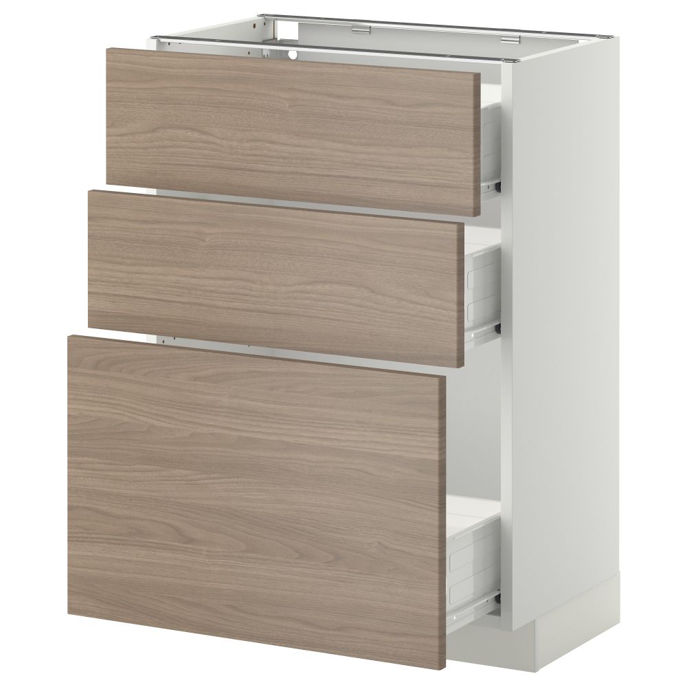 IKEA, вид спереди - схема-чертеж с размерами