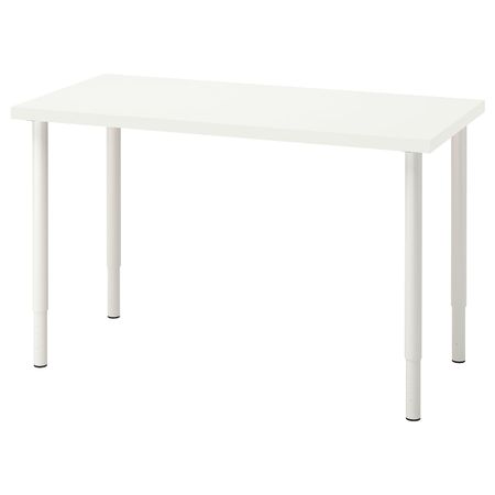 Письменный стол, белый 120x60 см IKEA LAGKAPTEN ЛАГКАПТЕН / OLOV ОЛОВ 394.167.72