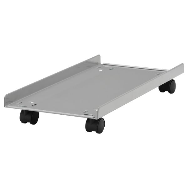 Держатель для системного блока на колес, серебристый 46x21 см IKEA GUDMAR ГУДМАР 404.647.38 - схема-чертеж с размерами