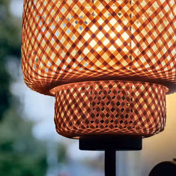 SINNERLIG Бра - бамбук/ручная работа - фото 3