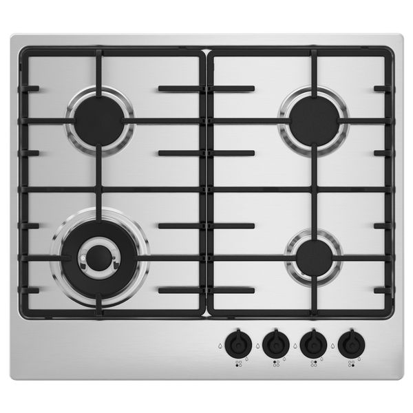 Поверхность встраиваемая газовая ЛИВСЛОГА, нержав сталь - фото 2