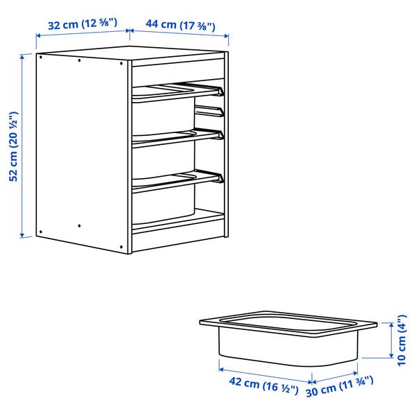 IKEA, дополнительный ракурс - схема-чертеж с размерами