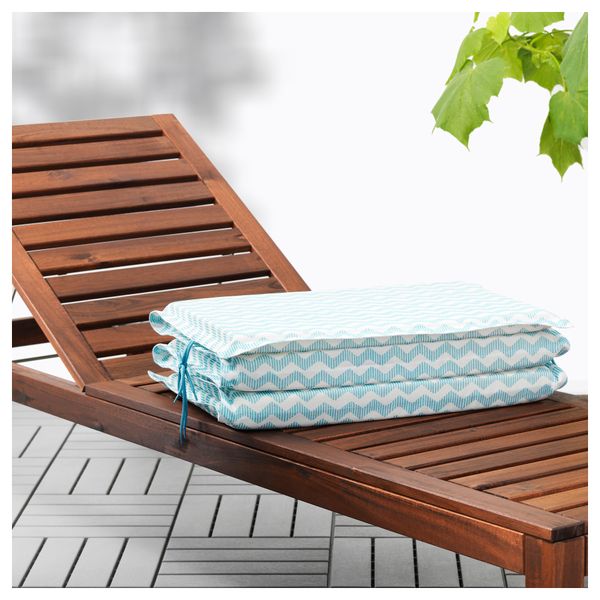 Подстилка на шезлонг НЭСТОН, голубой (190x60 см) - фото 3