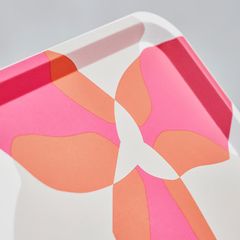 TOFSAND Поднос - розовый 37x29 см