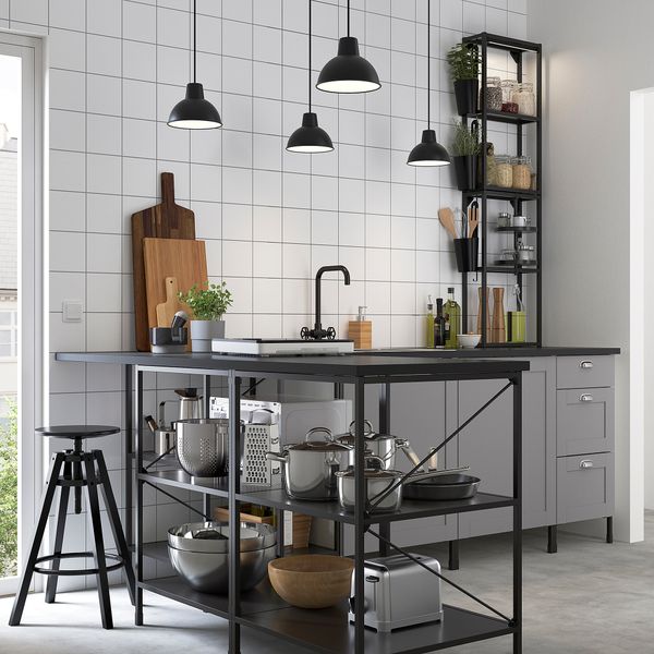 IKEA в интерьере - схема-чертеж с размерами