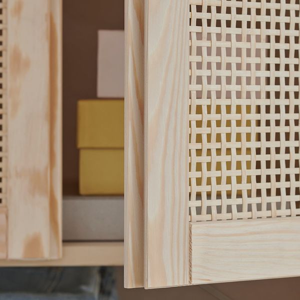 Стеллаж с дверцами, сосна 134x30x179 см IKEA IVAR ИВАР 293.958.07 - фото 4