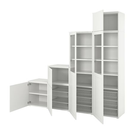 Комбинация для хранения 240x42x221 см IKEA OPPHUS ОПХУС 392.913.76