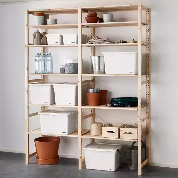 SOCKERBIT Контейнер с крышкой - белый 38x51x30 см - фото 5