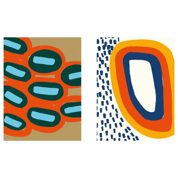 Постер, Temara II, 30x40 см IKEA DRÖMBILD ДРЁМБИЛЬД 404.524.10 - фото 1