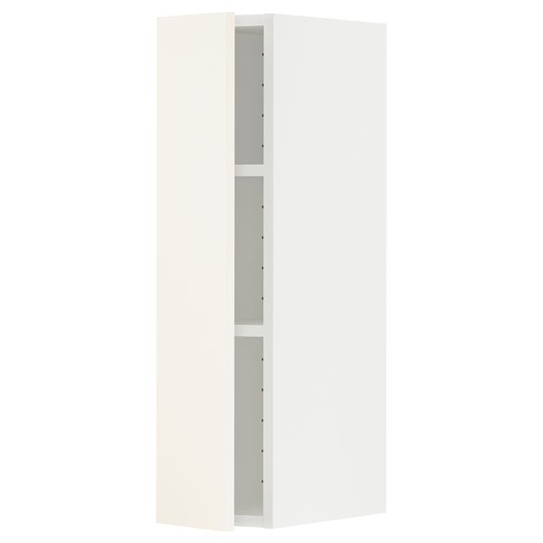 Навесной шкаф с полками, белый, Vallstena белый, 20x80 см IKEA METOD МЕТОД 595.072.95 - фото 2