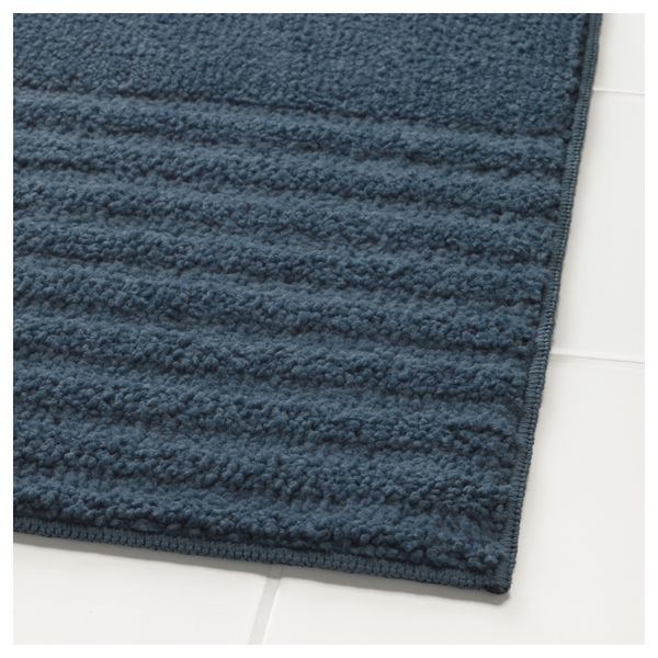 Коврик для ванной ВОКСШЁН, темно-синий (40x60 см) - фото 2