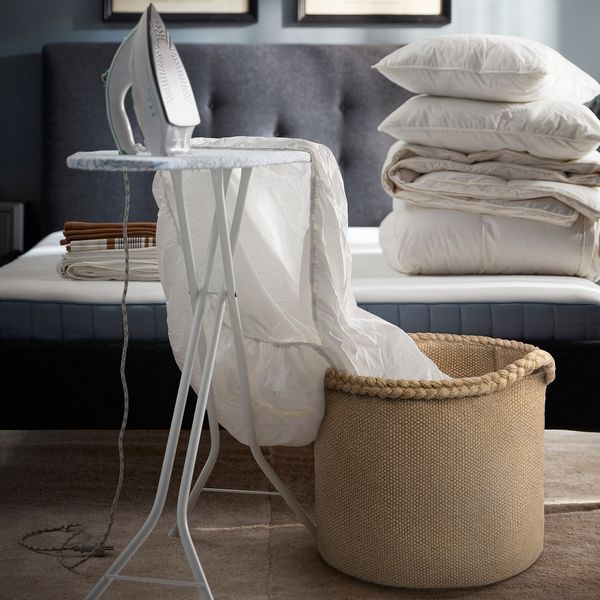 Корзина, джут, спираль, 37x35x35 см IKEA MÄVINN 905.877.70 - фото 3