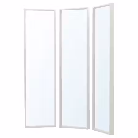 NISSEDAL Комбинация зеркал - белый 130x150 см