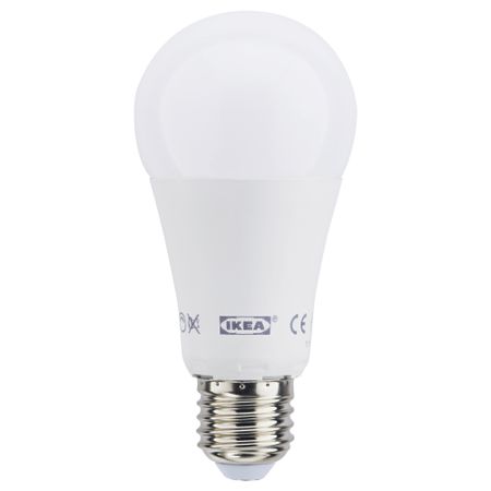 Светодиод E27 1000 лм ЛЕДАРЕ, регулируемая яркость, шаровидный шарообразный молочный (4000 K)