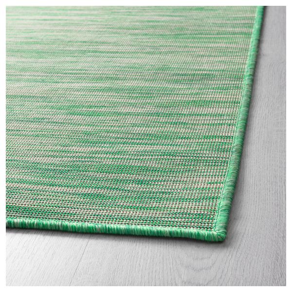Ковер, безворсовый ХОДДЕ, д/дома/улицы зеленый (160x230 см) - фото 2