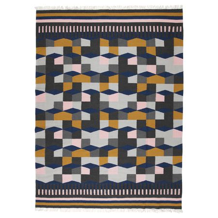 Ковер безворсовый, ручная работа/разноцветный 170x240 см IKEA TÅRBÄK ТОРБЭК 704.044.89