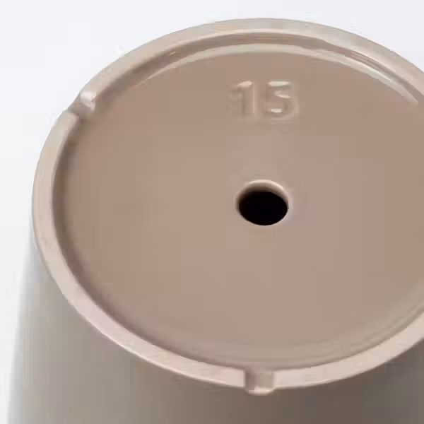 KLOTLÖNN КЛОТЛЁНН Горшок цветочный с поддоном - схема-чертеж с размерами