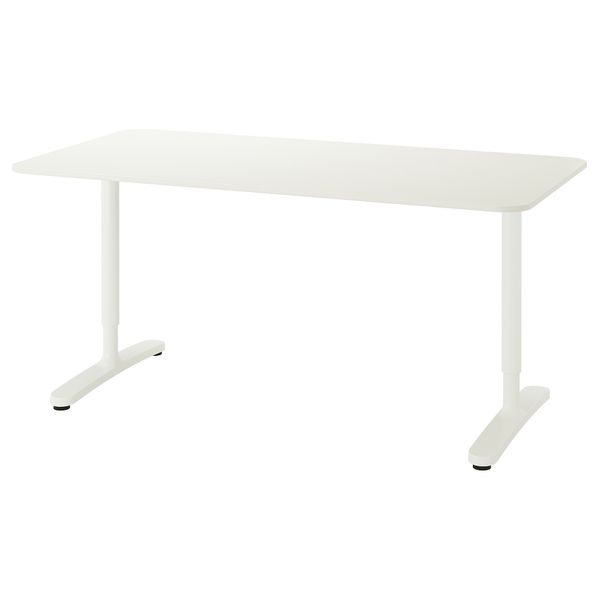 Письменный стол, 160x80 см, белый IKEA BEKANT БЕКАНТ 190.228.08 - фото 2