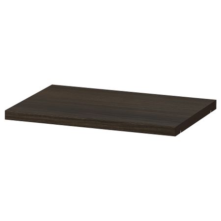 Полка, темно-коричневый под дуб, 36x26 см IKEA BILLY БИЛЛИ 804.928.19