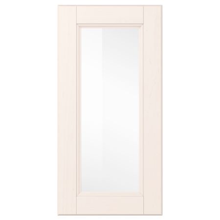 Стеклянная дверь ЛАКСАРБИ, белый