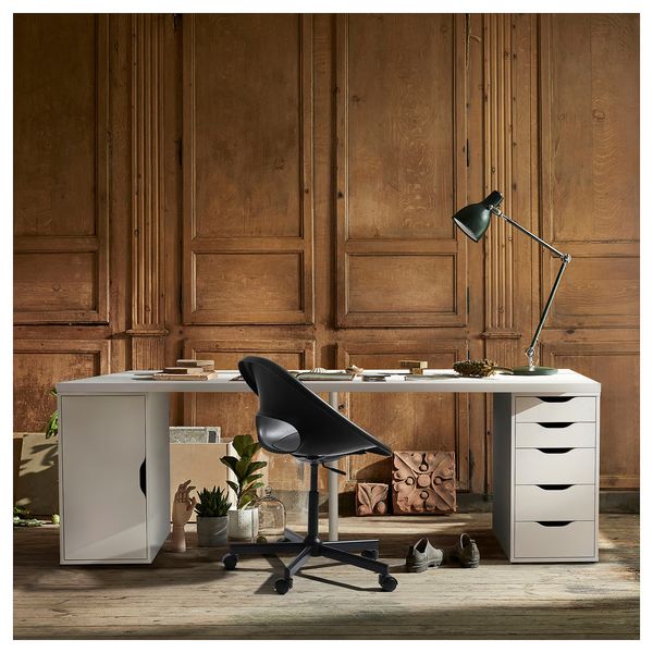 LAGKAPTEN / ALEX Письменный стол - белый 200x60 см - фото 3