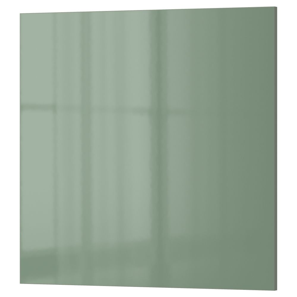 Дверь КАЛЛАРП, глянцевый светло-зеленый - фото 1