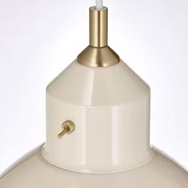 RÖDFLIK РЁДФЛИК Подвесной светильник - светло-бежевый - фото 5