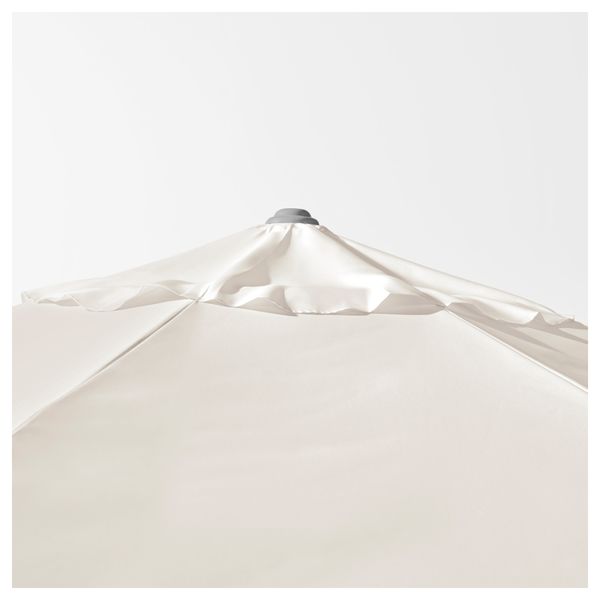 Зонт от солнца с опорой ЛЬЮСТЕРЭ, бежевый, Локо серый - фото 6