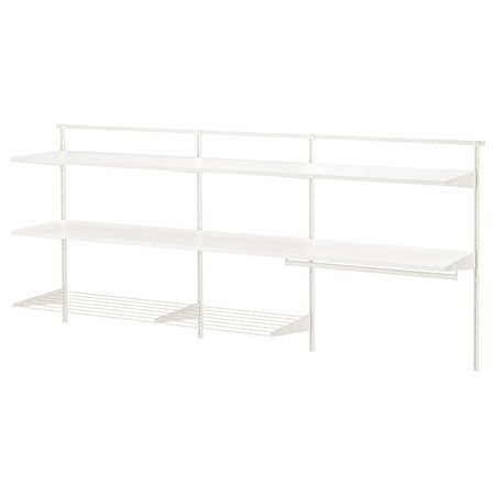 Комбинация для прачечной, белый 227x40x101 см IKEA BOAXEL БОАКСЕЛЬ 493.864.87