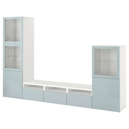 Комбинация для ТВ, стеклянные дверцы IKEA BESTÅ БЕСТО 194.359.60