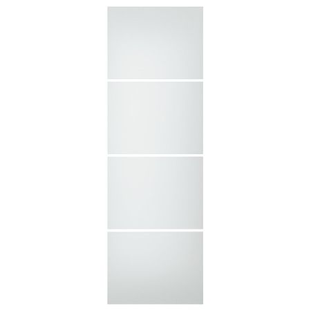 4 панели для рамы раздвижной дверцы, белый под бумагу 75x236 см IKEA SVARTISDAL СВАРТИСДАЛЬ 804.832.78