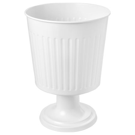 Вазон, для дома, улицы белый 24 см IKEA ЦИТРОНМЕЛИСС 304.645.12