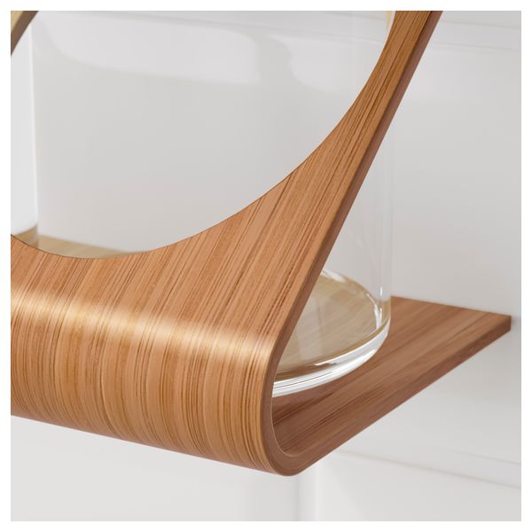 Подставка с контейнерами РИМФОРСА, стекло, бамбук - схема-чертеж с размерами