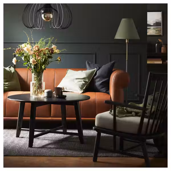 LANDBANA ЛАНДБАНА Ковер, безворсовый - темно-зеленый 160x230 см - фото 5