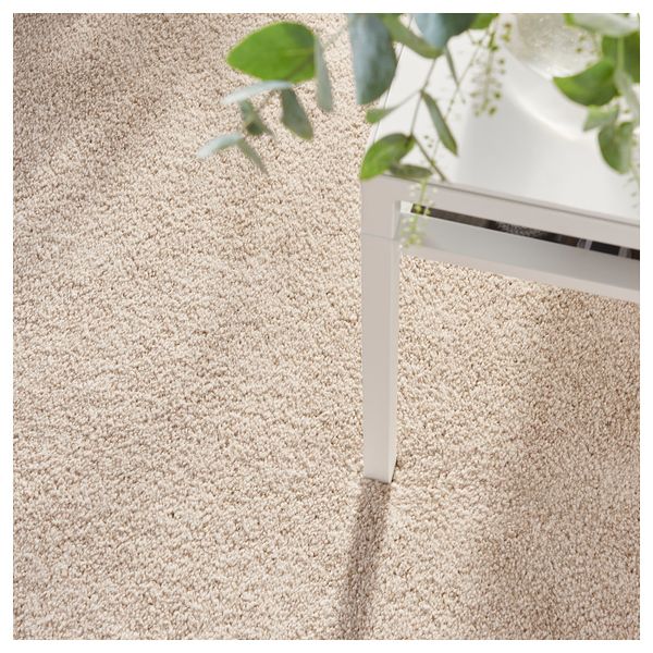 Ковер, короткий ворс, белый с оттенком 200x300 см IKEA TYVELSE ТЮВЕЛЬСЕ 704.253.16 - фото 4