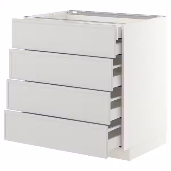 METOD / MAXIMERA Напольный шкаф 4фасада/2нзк/3срд ящ - фото 1