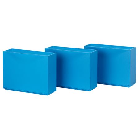 Галошница шкаф ТРОНЭС, синий (51x39 см)