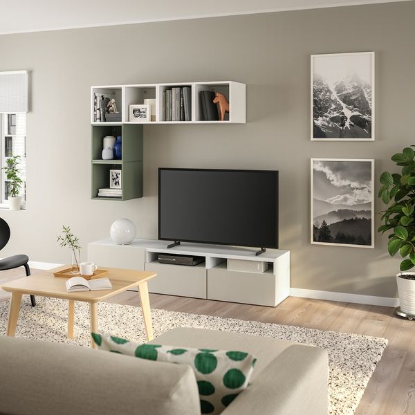 Комбинация для ТВ IKEA EKET ЭКЕТ, BESTÅ БЕСТО 095.228.68 - фото 3