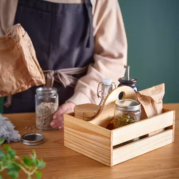 CHOKLADHAJ ШОКЛАДХЭЙ Переносной органайзер - дерево 25x18 см - фото 3